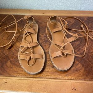 The Boardwalk Lace-Up Sandal Size 8.5
